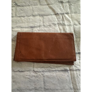 Vintage Birks Brown Leather Wallet Men's